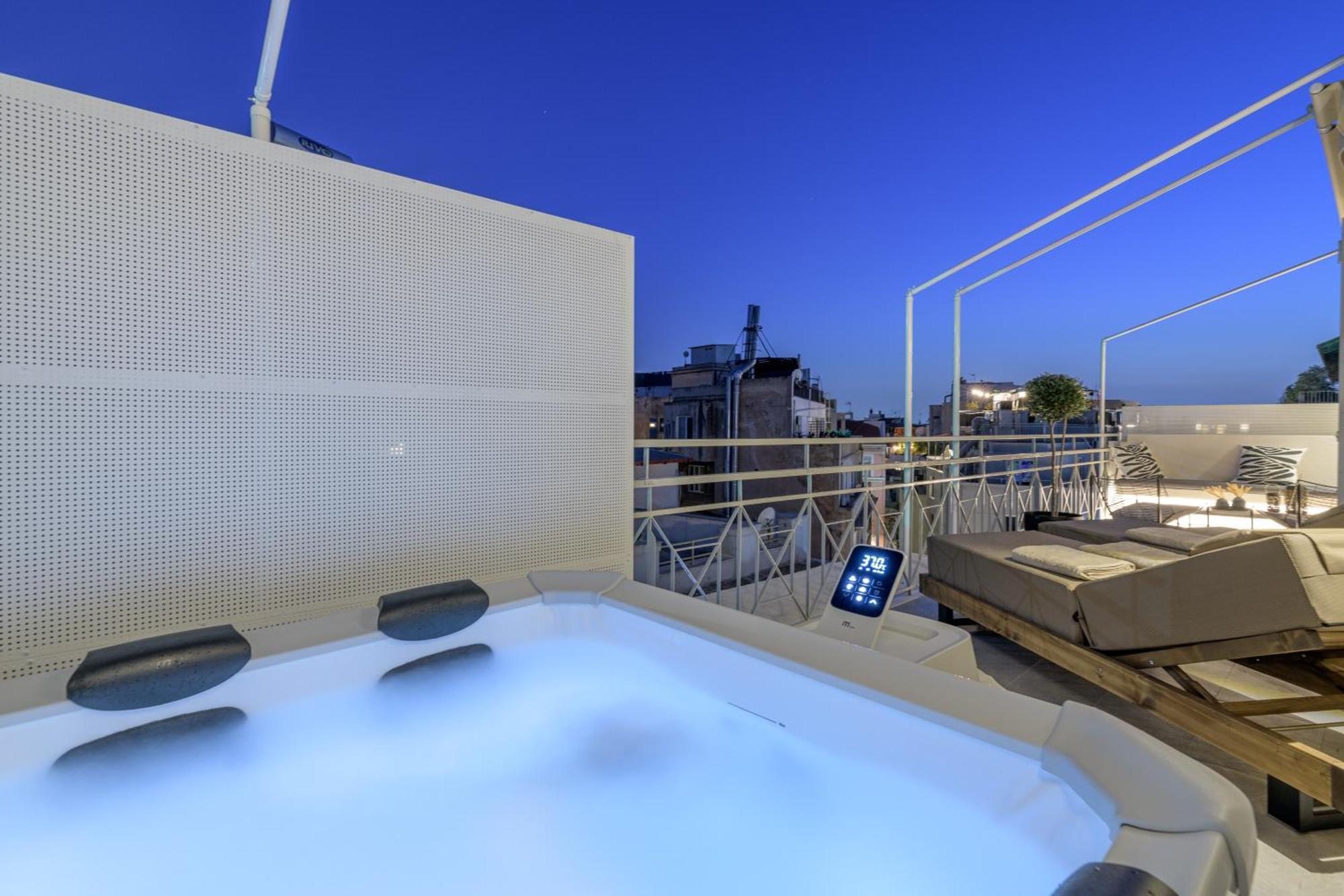 Central Sunny Loft With Plunge Pool 雅典 外观 照片