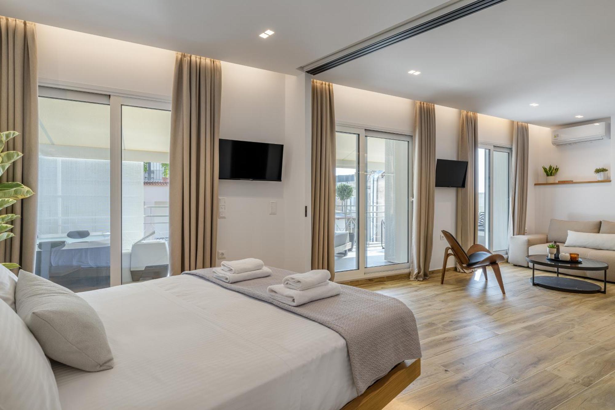 Central Sunny Loft With Plunge Pool 雅典 外观 照片