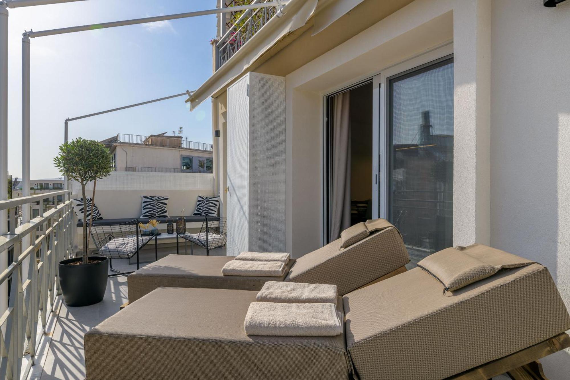 Central Sunny Loft With Plunge Pool 雅典 外观 照片