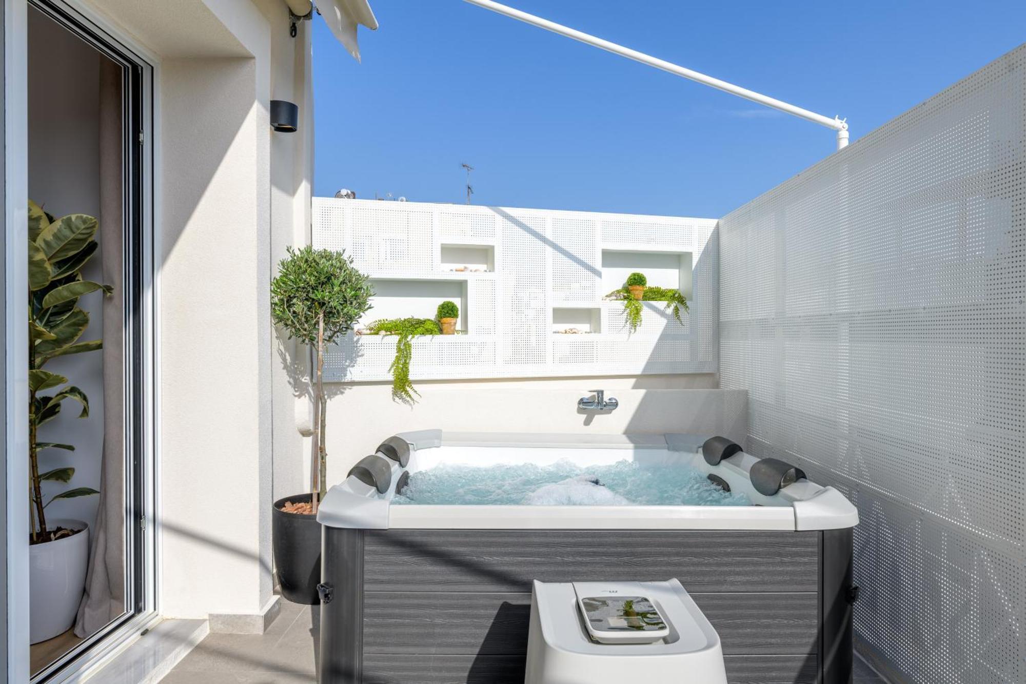 Central Sunny Loft With Plunge Pool 雅典 外观 照片
