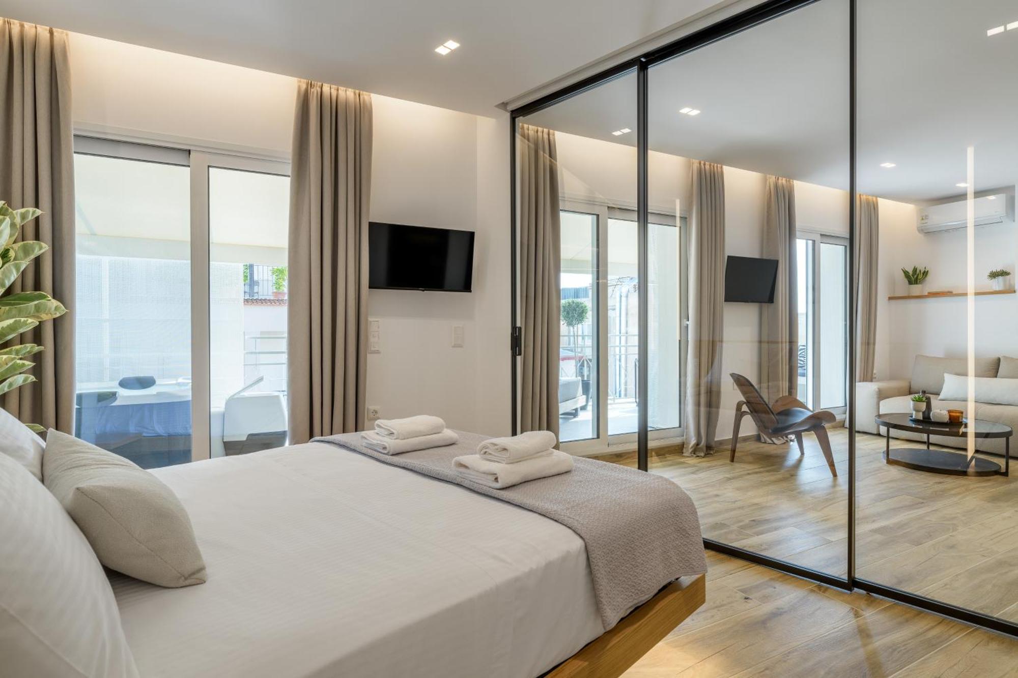 Central Sunny Loft With Plunge Pool 雅典 外观 照片